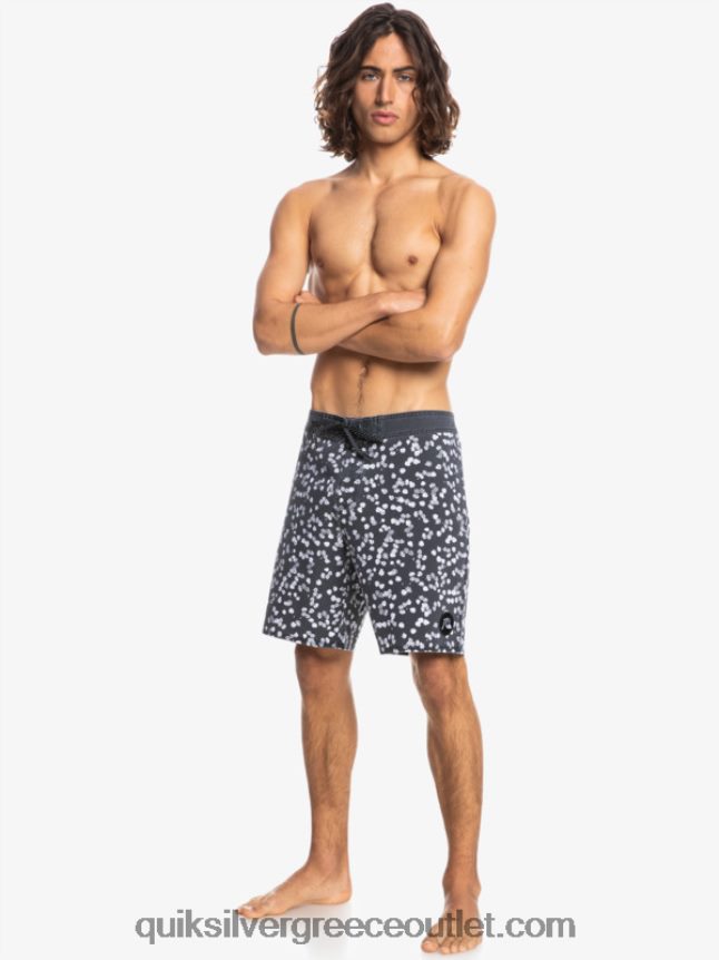 surfsilk έπλυνε 18 σανίδες Quiksilver άνδρες 66LP841755 μαύρος