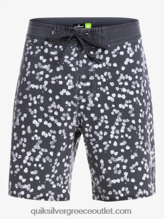 surfsilk έπλυνε 18 σανίδες Quiksilver άνδρες 66LP841755 μαύρος