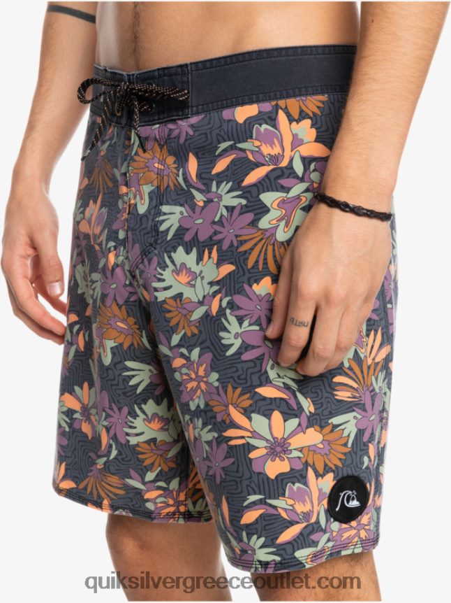 surfsilk έπλυνε 18 σανίδες Quiksilver άνδρες 66LP841756 σιδερένια πύλη
