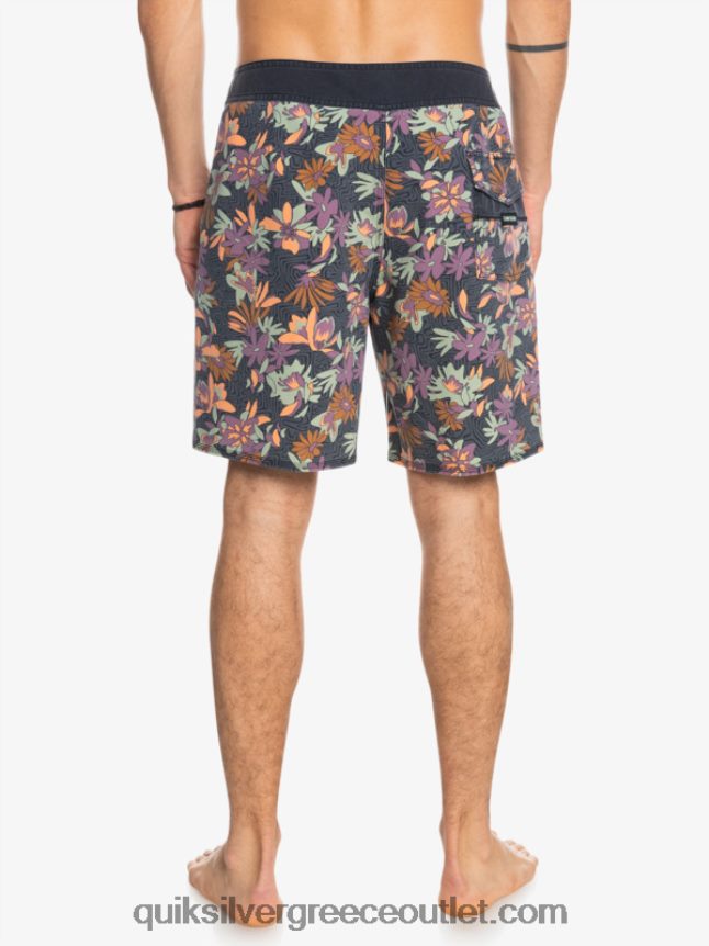 surfsilk έπλυνε 18 σανίδες Quiksilver άνδρες 66LP841756 σιδερένια πύλη