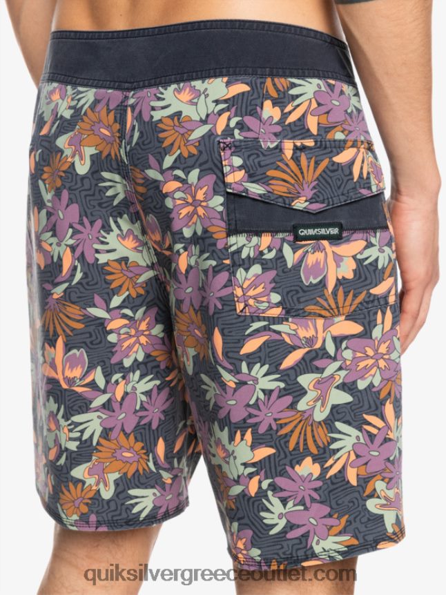 surfsilk έπλυνε 18 σανίδες Quiksilver άνδρες 66LP841756 σιδερένια πύλη