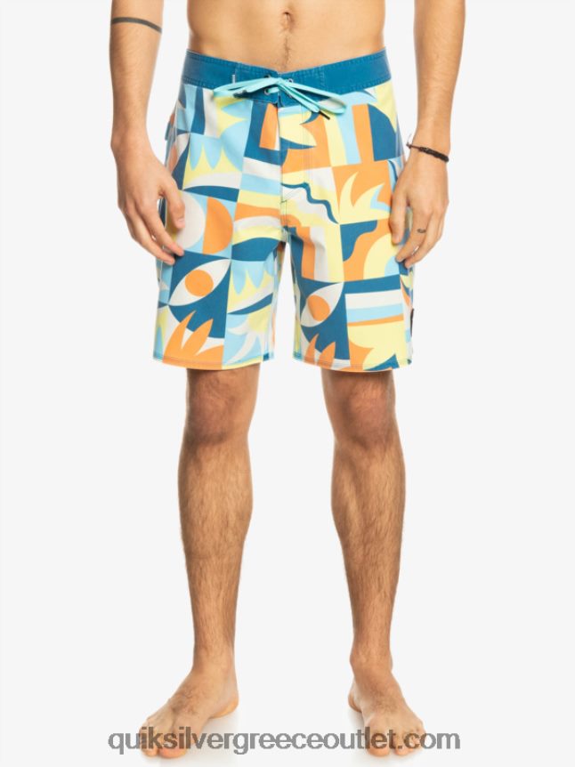 surfsilk έπλυνε 18 σανίδες Quiksilver άνδρες 66LP841759 λιμάνι