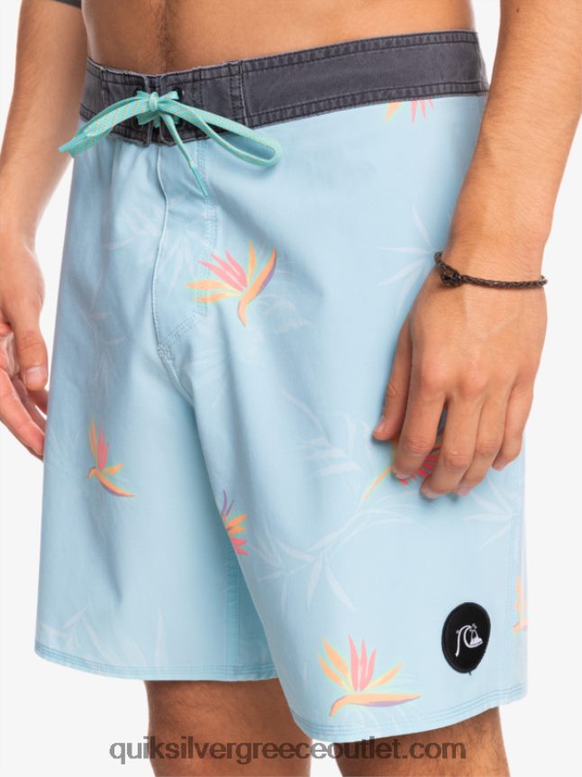 surfsilk έπλυνε 18 σανίδες Quiksilver άνδρες 66LP841760 μπλε άγγελος