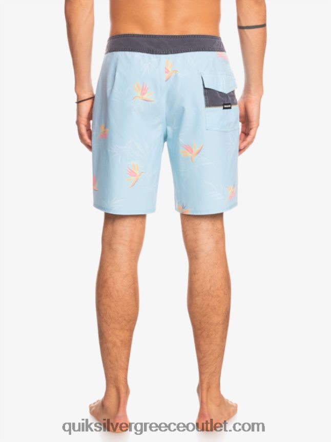 surfsilk έπλυνε 18 σανίδες Quiksilver άνδρες 66LP841760 μπλε άγγελος