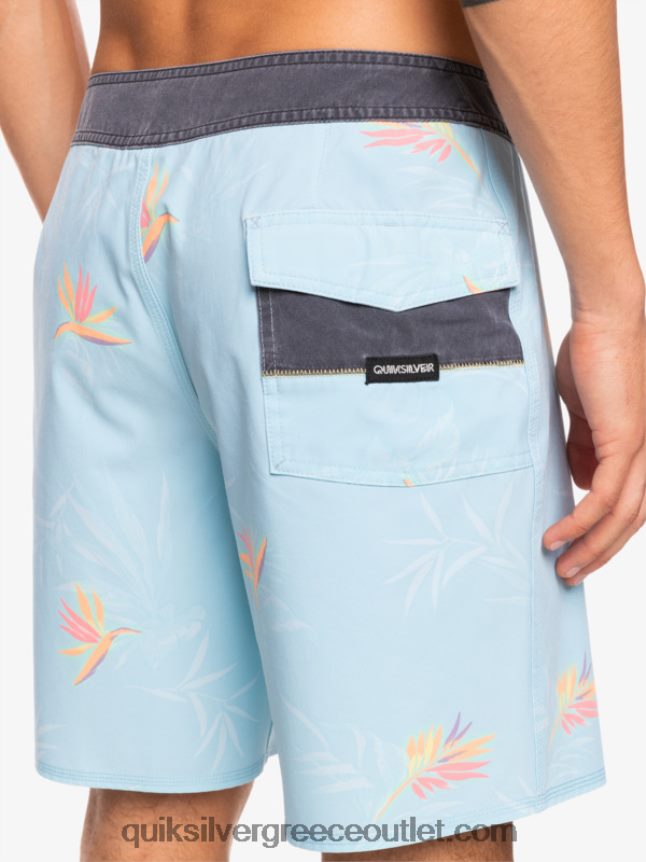 surfsilk έπλυνε 18 σανίδες Quiksilver άνδρες 66LP841760 μπλε άγγελος