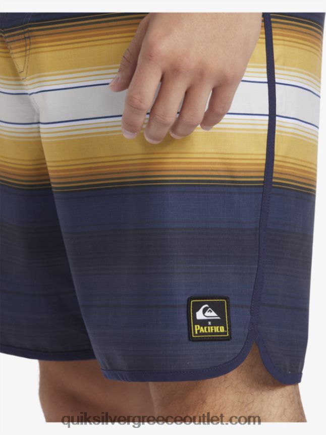 σορτς surfsilk 18 boardshort Quiksilver x Pacifico άνδρες 66LP8413 ναυτικό μπλέιζερ