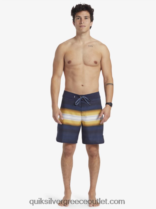 σορτς surfsilk 18 boardshort Quiksilver x Pacifico άνδρες 66LP8413 ναυτικό μπλέιζερ
