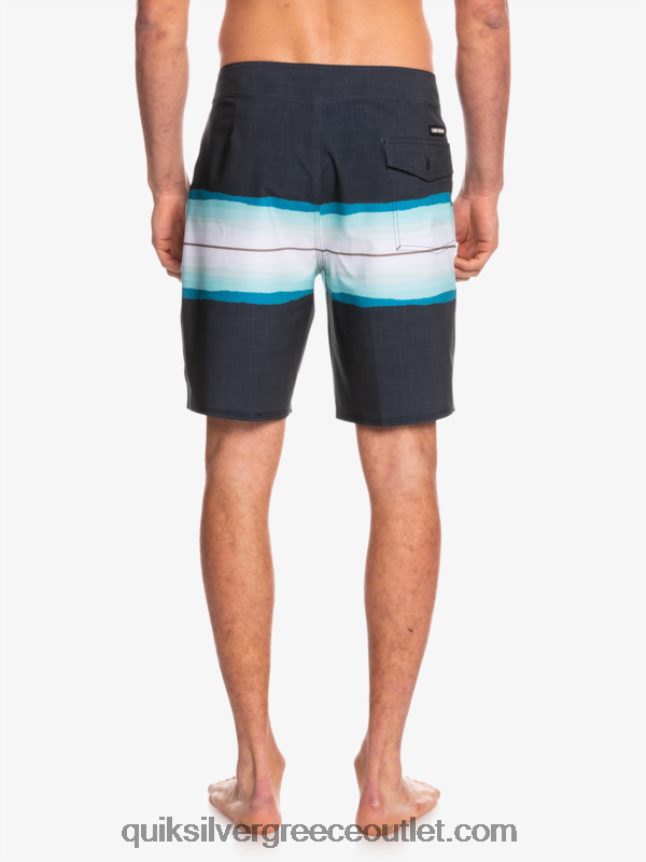 Σορτς σανίδα απόχρωση ρητίνης surfsilk 19 Quiksilver άνδρες 66LP841440 μαύρος