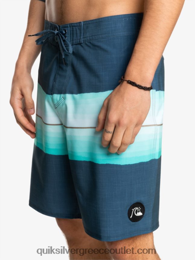 Σορτς σανίδα απόχρωση ρητίνης surfsilk 19 Quiksilver άνδρες 66LP841441 διακριτικά μπλε