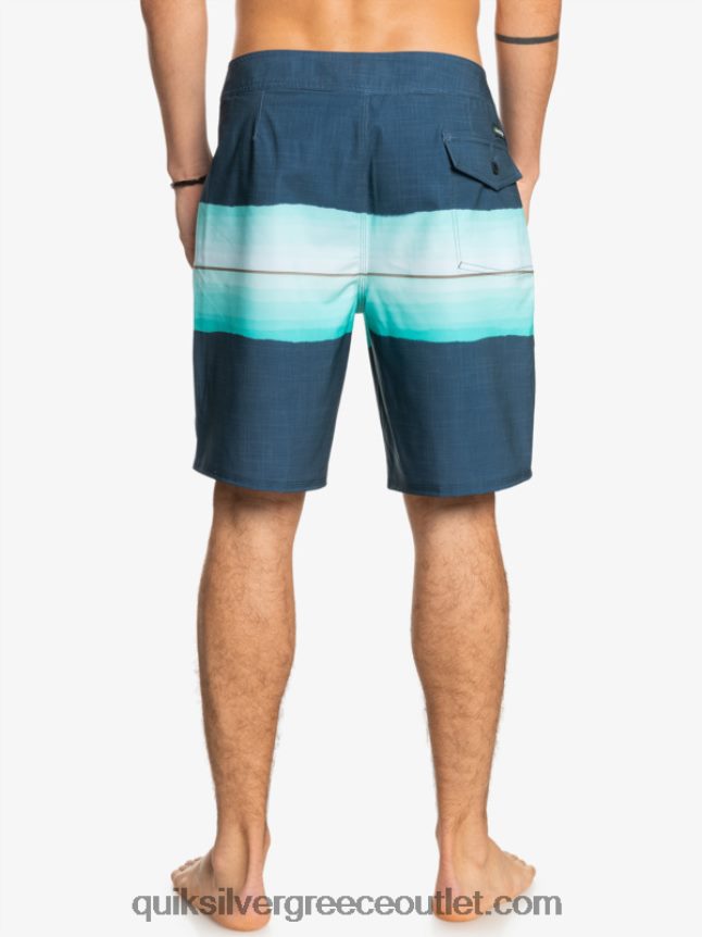 Σορτς σανίδα απόχρωση ρητίνης surfsilk 19 Quiksilver άνδρες 66LP841441 διακριτικά μπλε