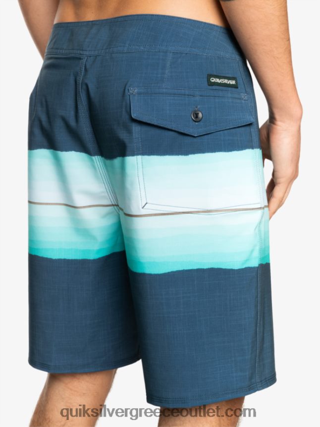 Σορτς σανίδα απόχρωση ρητίνης surfsilk 19 Quiksilver άνδρες 66LP841441 διακριτικά μπλε