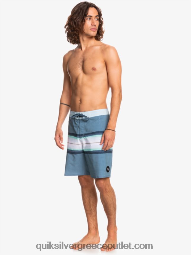 Σορτς σανίδα απόχρωση ρητίνης surfsilk 19 Quiksilver άνδρες 66LP841444 καπετάνιοι μπλε