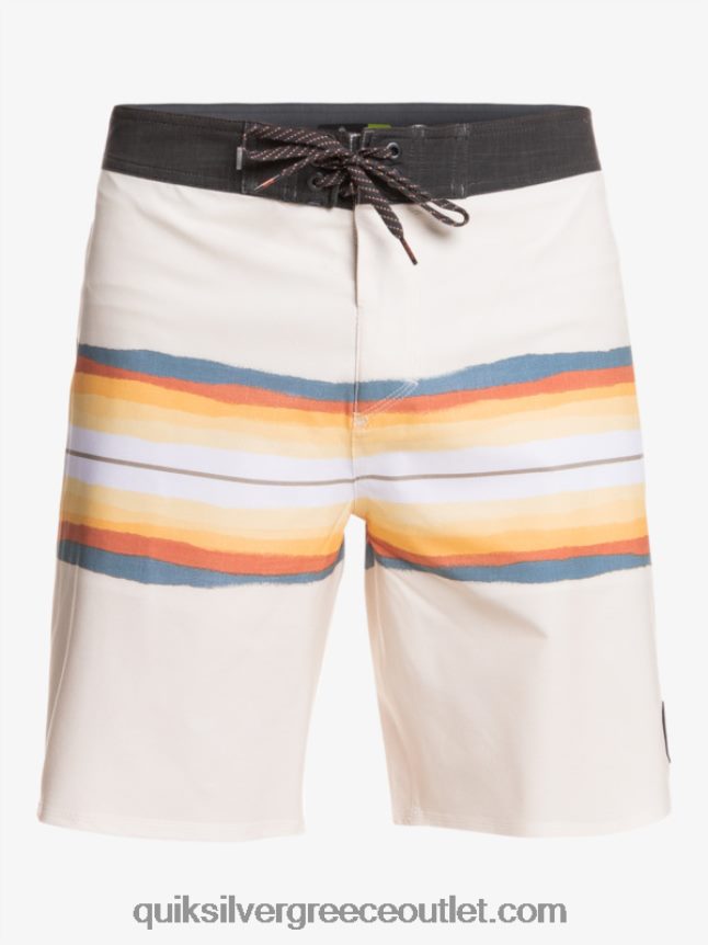 Σορτς σανίδα απόχρωση ρητίνης surfsilk 19 Quiksilver άνδρες 66LP841445 αντίκα λευκό