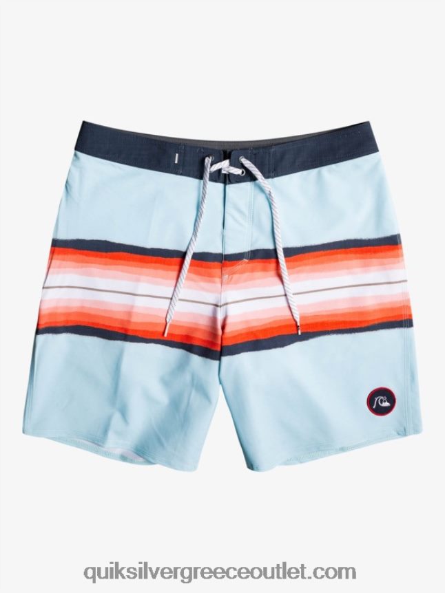 Σορτς σανίδα απόχρωση ρητίνης surfsilk 19 Quiksilver άνδρες 66LP841447 μπλε γκρι