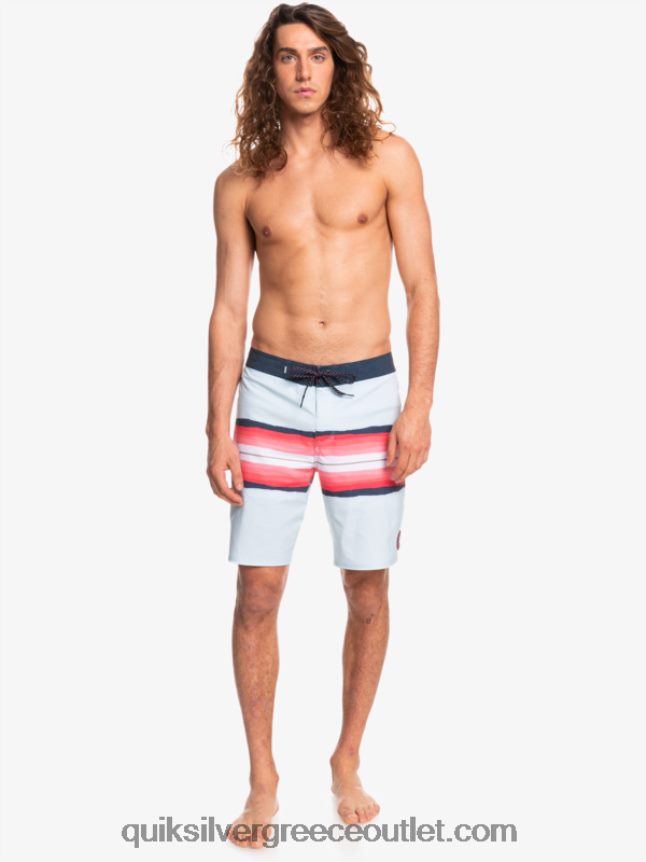 Σορτς σανίδα απόχρωση ρητίνης surfsilk 19 Quiksilver άνδρες 66LP841447 μπλε γκρι
