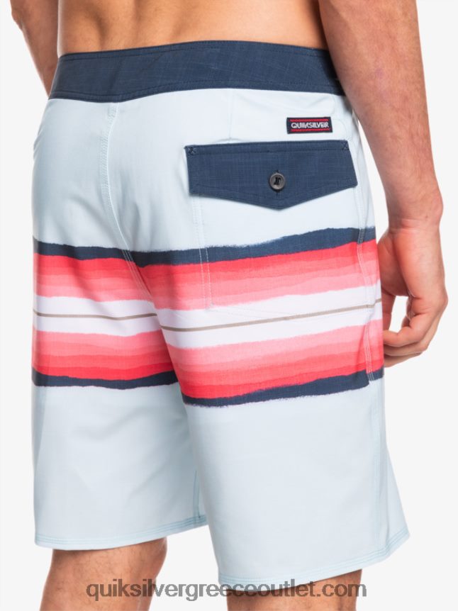 Σορτς σανίδα απόχρωση ρητίνης surfsilk 19 Quiksilver άνδρες 66LP841447 μπλε γκρι