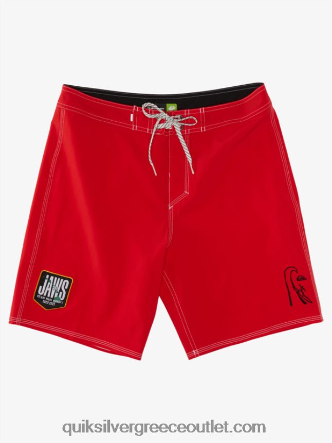 σαγόνια surfsilk 19 boardshort Quiksilver άνδρες 66LP841125 κόκκινο υψηλού κινδύνου