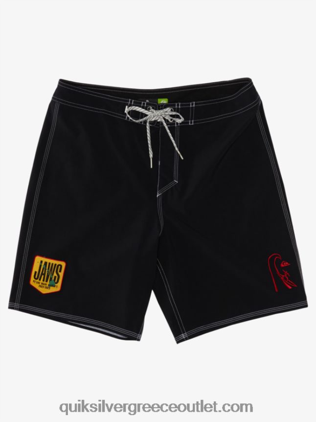 σαγόνια surfsilk 19 boardshort Quiksilver άνδρες 66LP841126 μαύρος