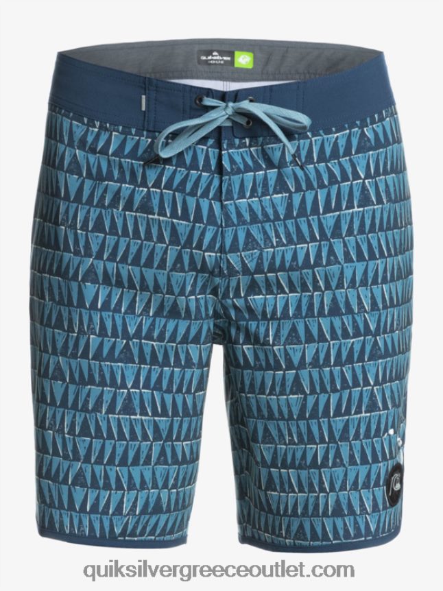 surfsilk Χτένι Χαβάης 19 boardshort Quiksilver άνδρες 66LP841323 επαρχιακό μπλε