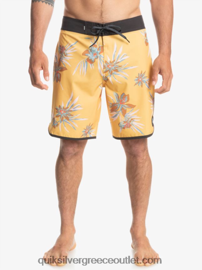 όστρακο surfsilk 19 boardshort Quiksilver άνδρες 66LP841491 ώχρα