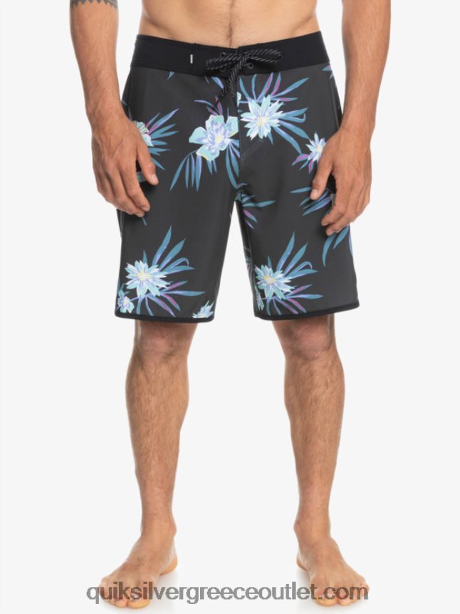 όστρακο surfsilk 19 boardshort Quiksilver άνδρες 66LP841493 ασφαλτικό σκυρόδερμα