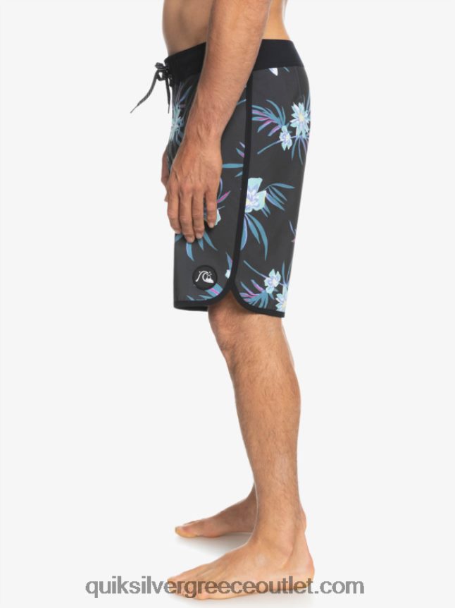 όστρακο surfsilk 19 boardshort Quiksilver άνδρες 66LP841493 ασφαλτικό σκυρόδερμα