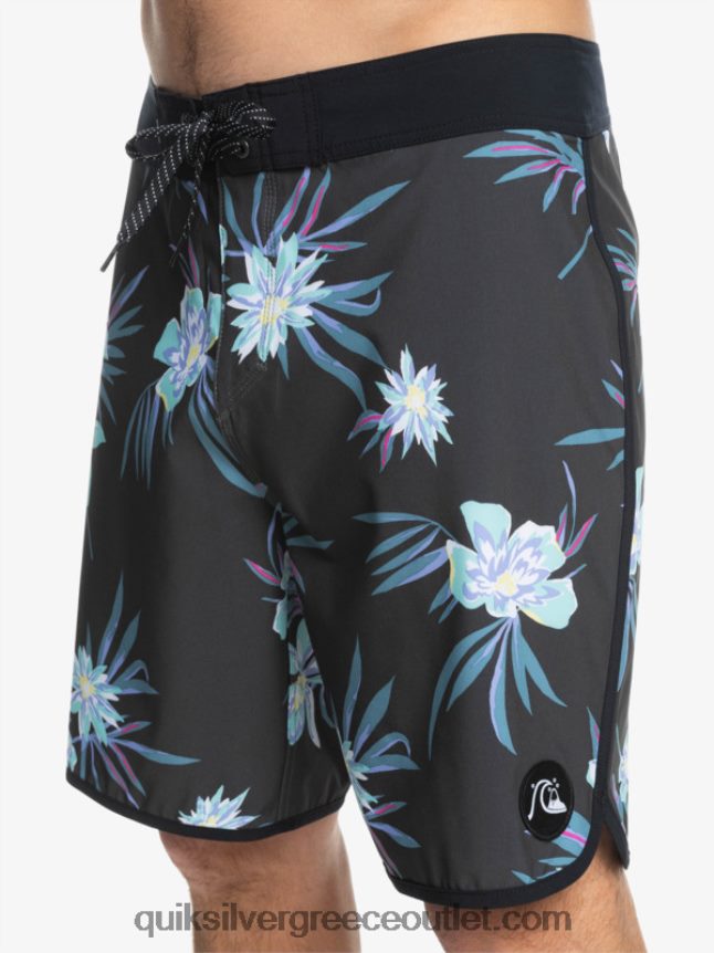 όστρακο surfsilk 19 boardshort Quiksilver άνδρες 66LP841493 ασφαλτικό σκυρόδερμα