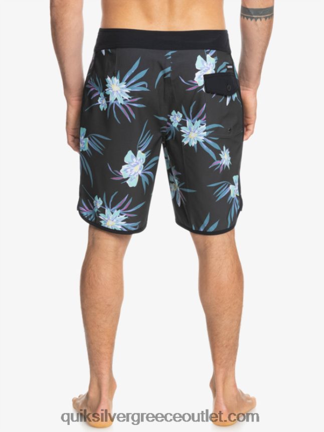 όστρακο surfsilk 19 boardshort Quiksilver άνδρες 66LP841493 ασφαλτικό σκυρόδερμα