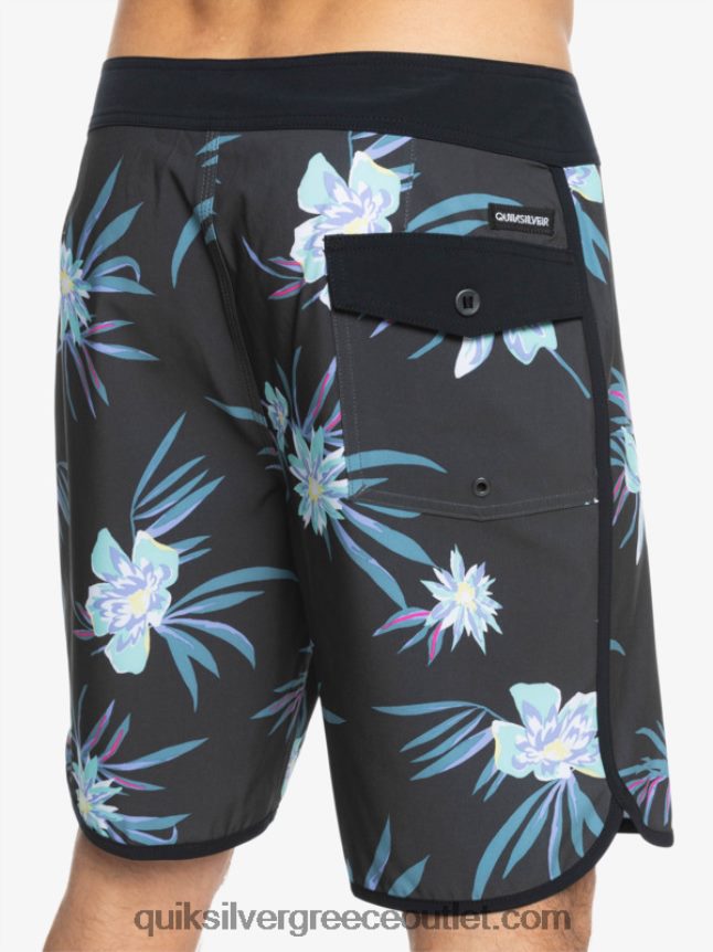 όστρακο surfsilk 19 boardshort Quiksilver άνδρες 66LP841493 ασφαλτικό σκυρόδερμα