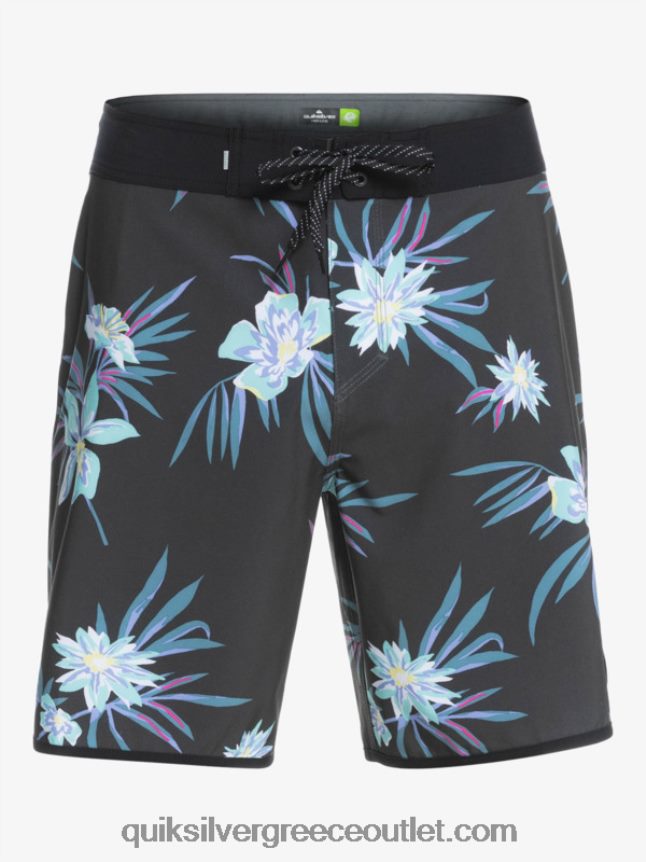 όστρακο surfsilk 19 boardshort Quiksilver άνδρες 66LP841493 ασφαλτικό σκυρόδερμα