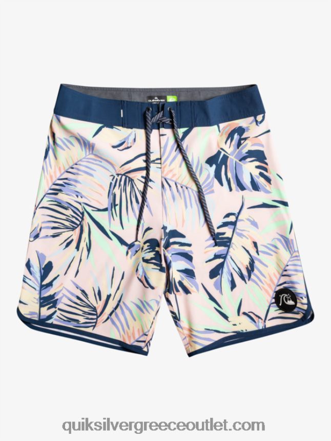 όστρακο surfsilk 19 boardshort Quiksilver άνδρες 66LP841495 ροδάκινο μαστίγιο