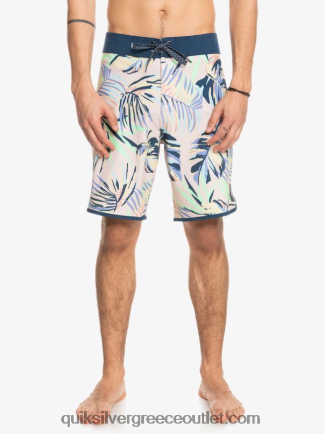 όστρακο surfsilk 19 boardshort Quiksilver άνδρες 66LP841495 ροδάκινο μαστίγιο