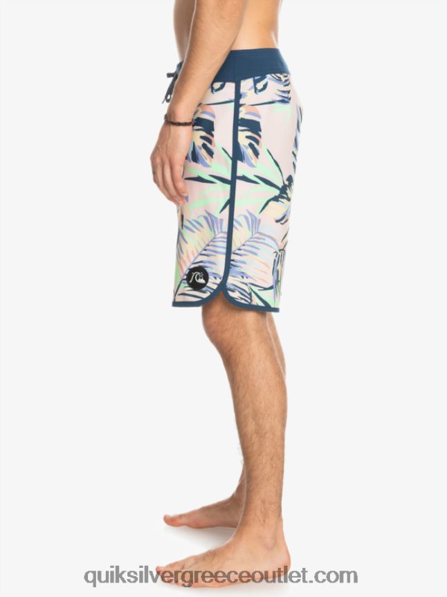 όστρακο surfsilk 19 boardshort Quiksilver άνδρες 66LP841495 ροδάκινο μαστίγιο