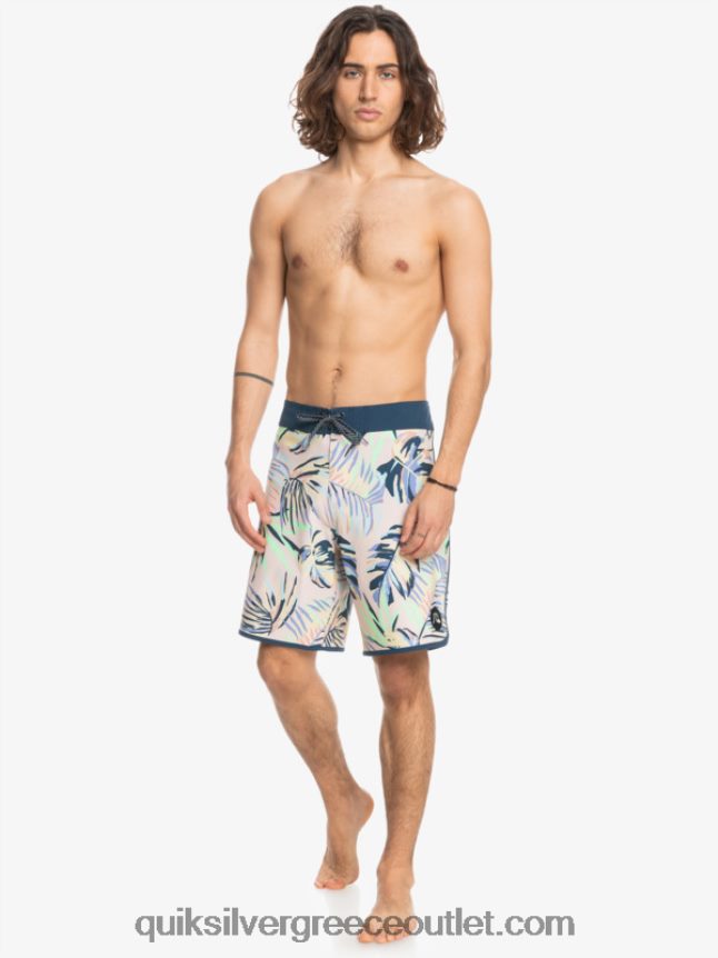 όστρακο surfsilk 19 boardshort Quiksilver άνδρες 66LP841495 ροδάκινο μαστίγιο