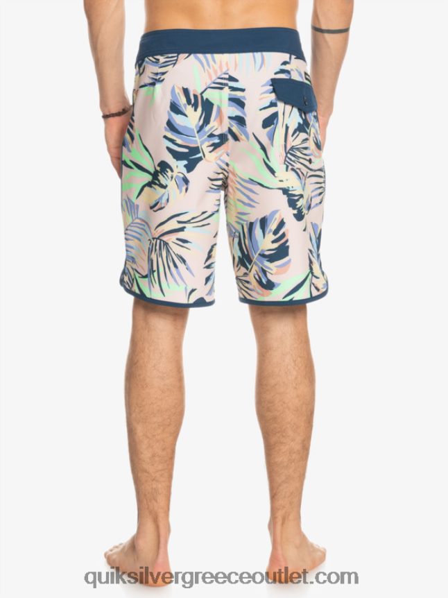όστρακο surfsilk 19 boardshort Quiksilver άνδρες 66LP841495 ροδάκινο μαστίγιο