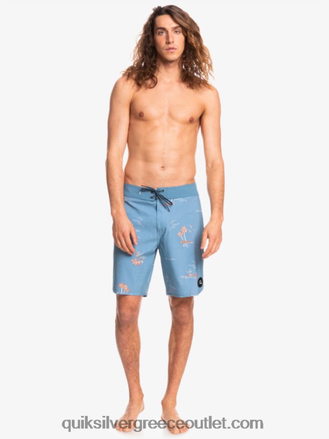 όστρακο surfsilk 19 boardshort Quiksilver άνδρες 66LP841498 καπετάνιοι μπλε