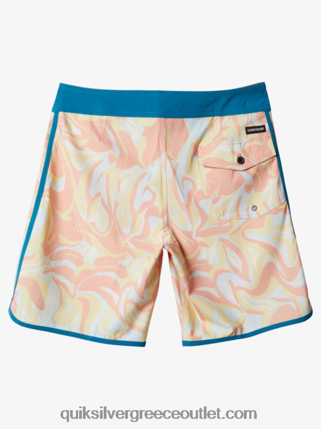 όστρακο surfsilk 19 boardshort Quiksilver άνδρες 66LP841499 ροδακινί ροζ