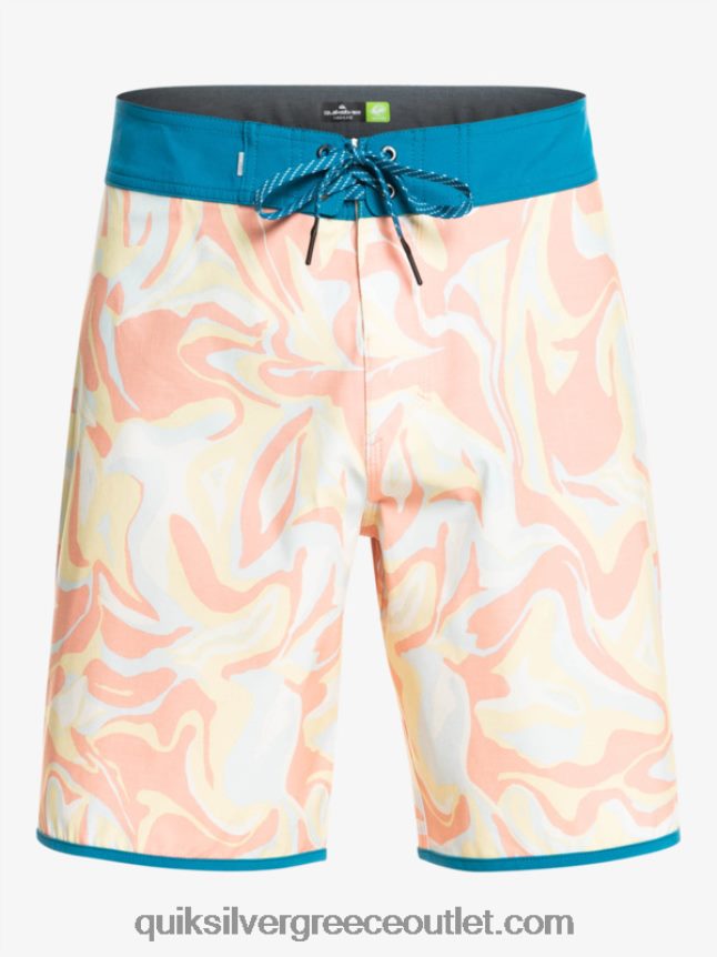 όστρακο surfsilk 19 boardshort Quiksilver άνδρες 66LP841499 ροδακινί ροζ