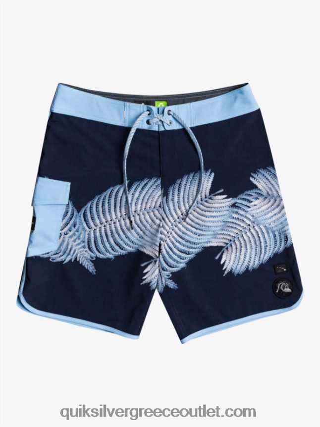 surfsilk Χτένι Χαβάης 19 boardshort Quiksilver άνδρες 66LP841880 ναυτικό μπλέιζερ