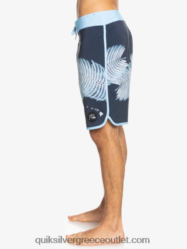 surfsilk Χτένι Χαβάης 19 boardshort Quiksilver άνδρες 66LP841880 ναυτικό μπλέιζερ