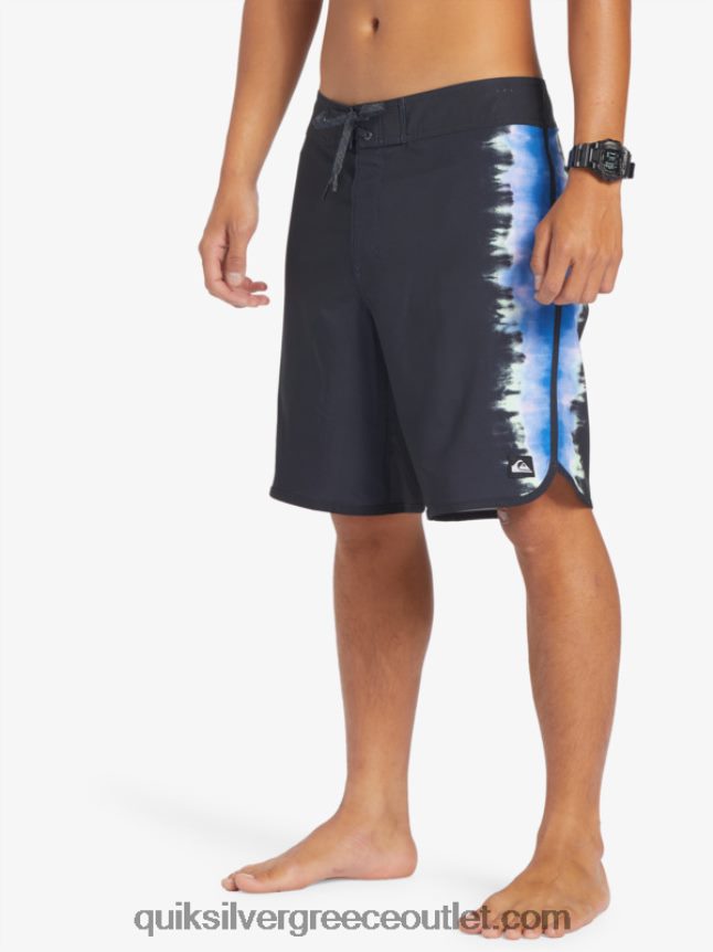 όστρακο surfsilk 19 boardshort Quiksilver άνδρες 66LP84216 μαύρος