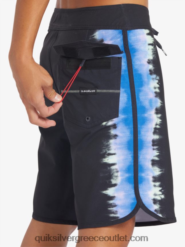 όστρακο surfsilk 19 boardshort Quiksilver άνδρες 66LP84216 μαύρος