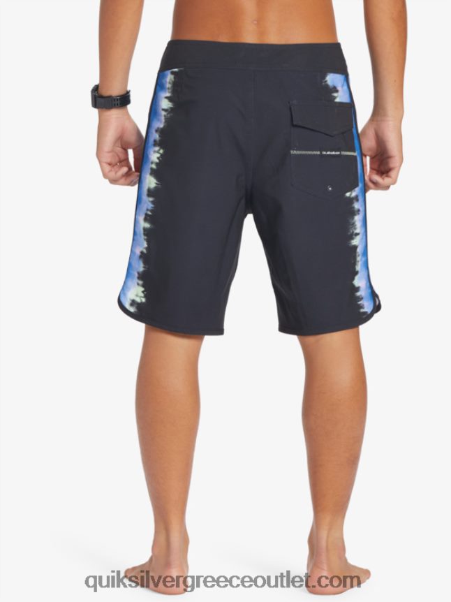 όστρακο surfsilk 19 boardshort Quiksilver άνδρες 66LP84216 μαύρος