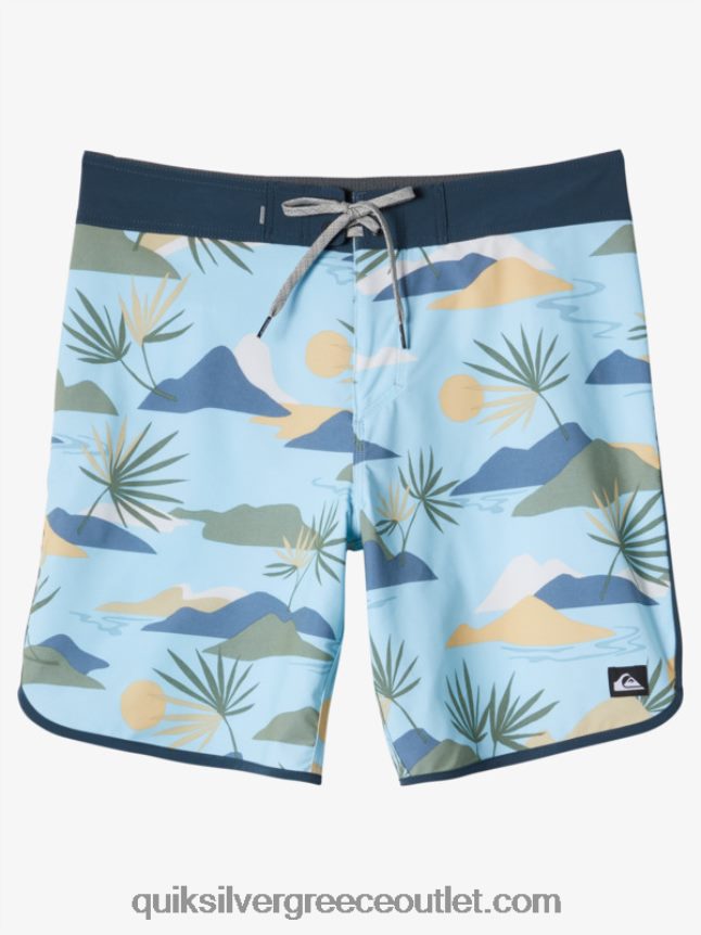 όστρακο surfsilk 19 boardshort Quiksilver άνδρες 66LP84218 μπλε του ουρανού