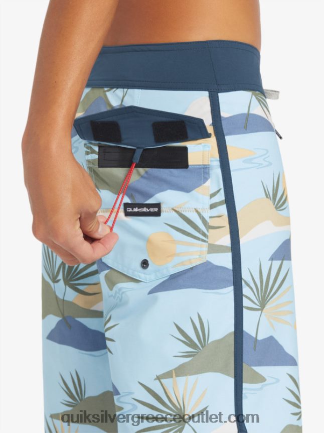 όστρακο surfsilk 19 boardshort Quiksilver άνδρες 66LP84218 μπλε του ουρανού
