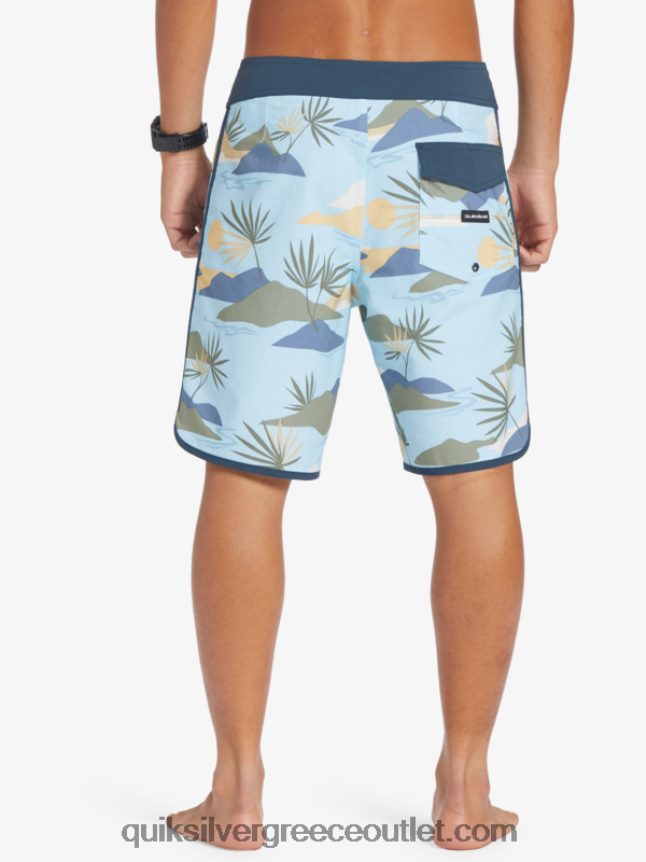 όστρακο surfsilk 19 boardshort Quiksilver άνδρες 66LP84218 μπλε του ουρανού