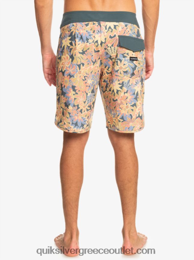 όστρακο surfsilk 19 boardshort Quiksilver άνδρες 66LP84219 σκούρο σχιστόλιθο