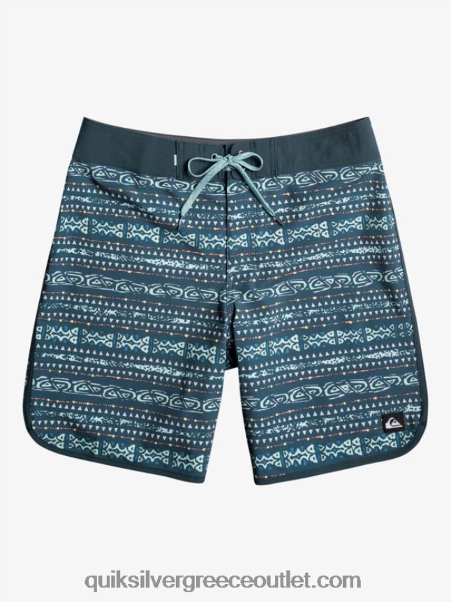όστρακο surfsilk 19 boardshort Quiksilver άνδρες 66LP84221 μεσάνυχτα ναυτικό