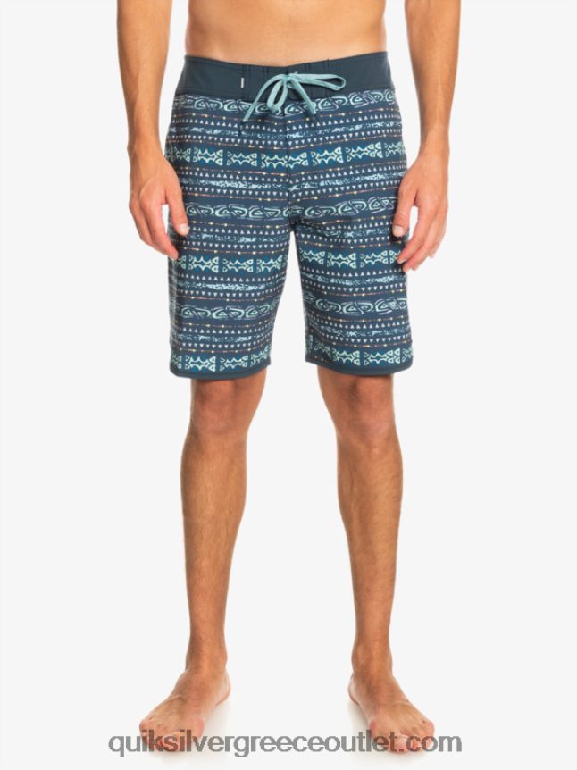 όστρακο surfsilk 19 boardshort Quiksilver άνδρες 66LP84221 μεσάνυχτα ναυτικό