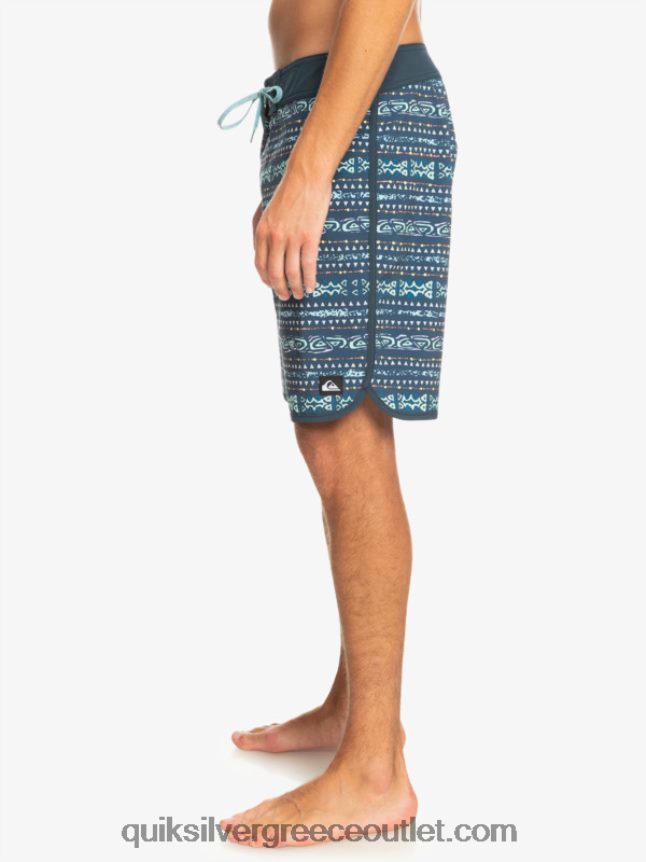 όστρακο surfsilk 19 boardshort Quiksilver άνδρες 66LP84221 μεσάνυχτα ναυτικό